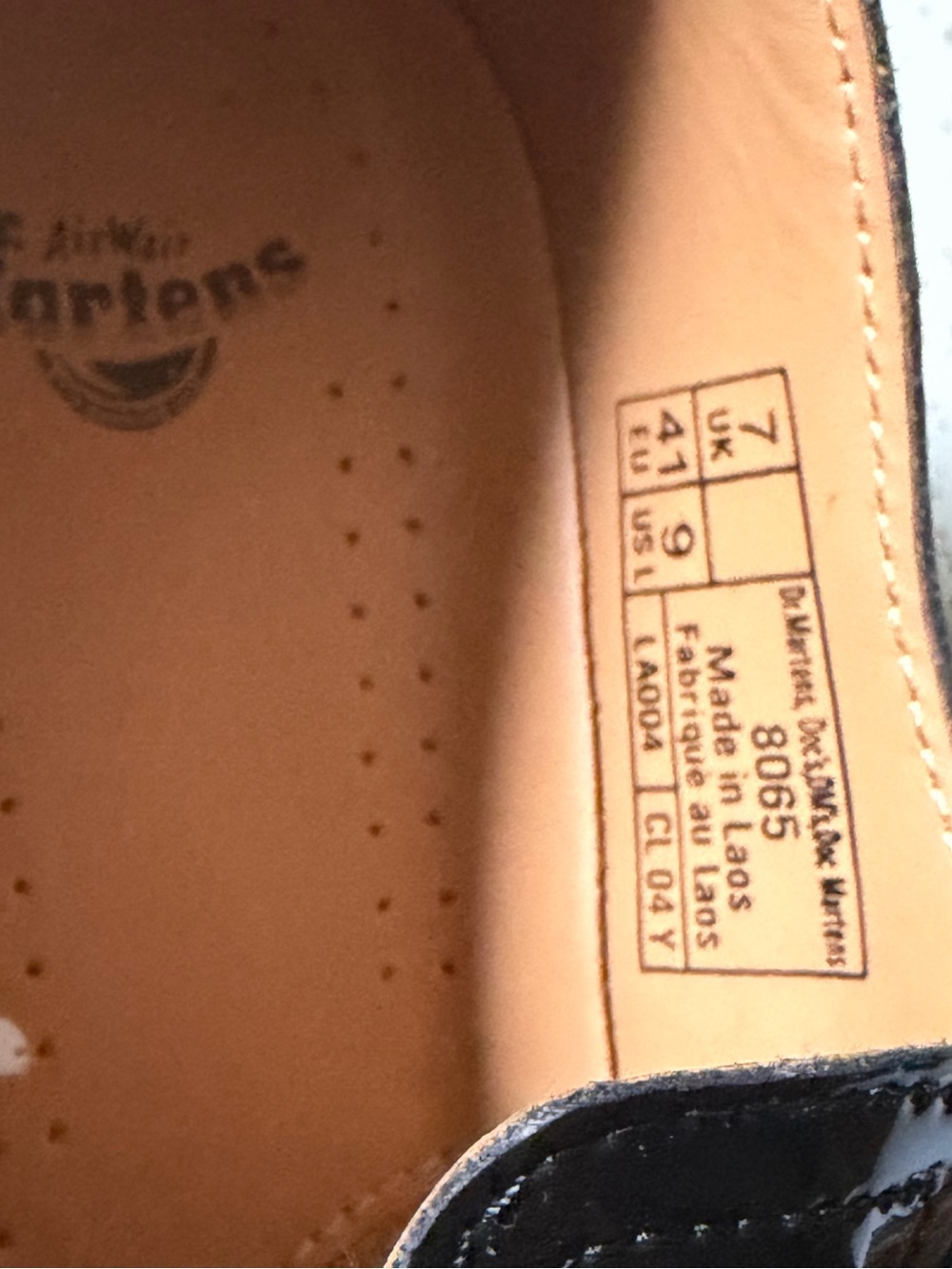 Dr. Martens 8065 Mary Jane’s; W9 - Picture 3 of 5